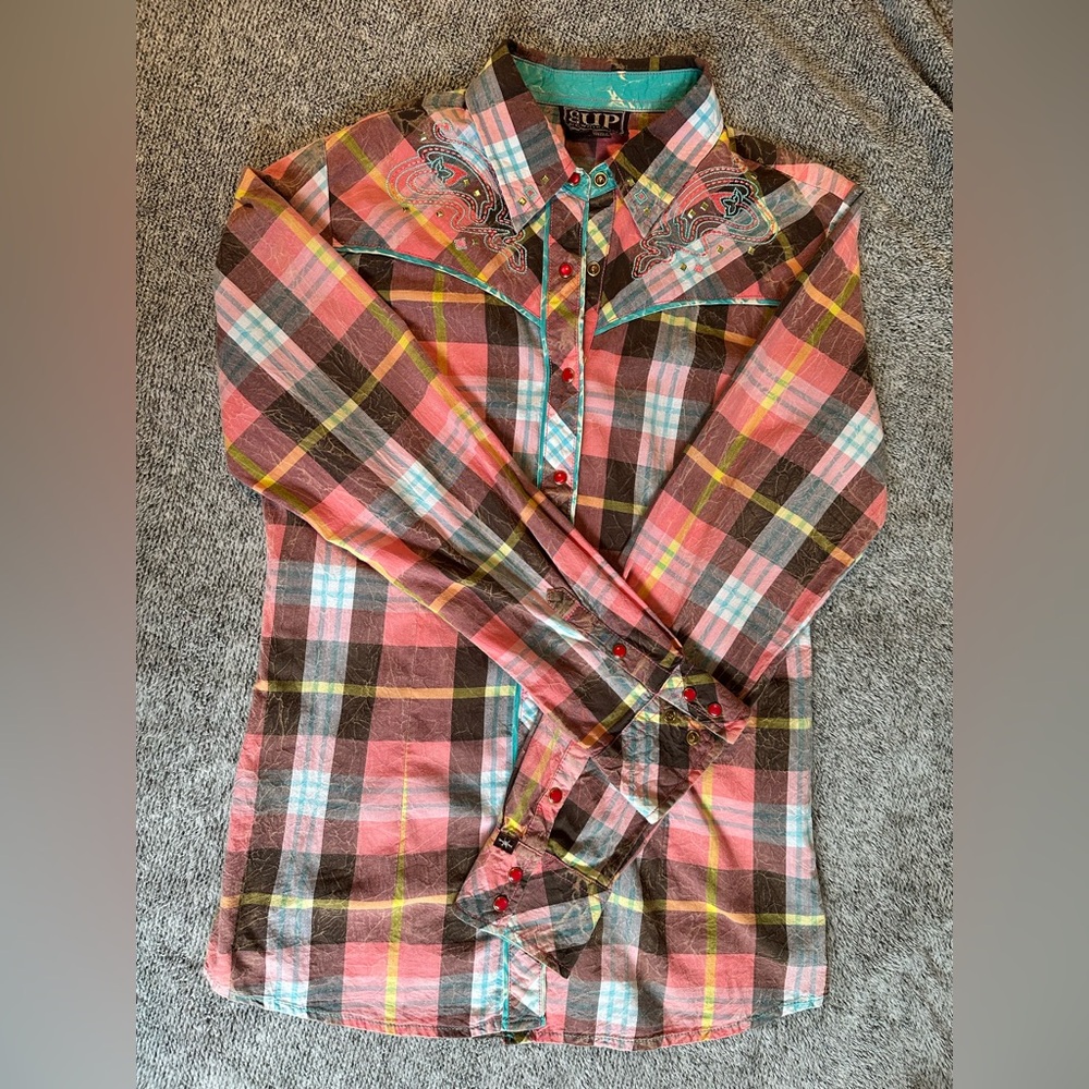 Cowgirl Up Western women’s shirt
